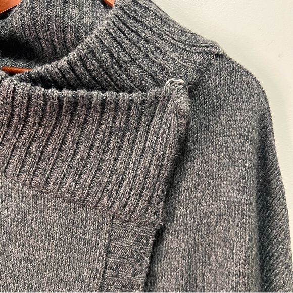 Warehouse One Grey Tunic Cardigan Sweater Jacket Size XXXL Comfy Cozy Casual - Picture 7 of 13